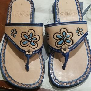 Artesanal Mexican sandals
